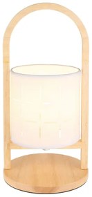 Globo 21506W - Lampada da tavolo NINJA 1xE14/40W/230V bianco