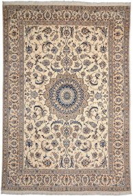 Nain Tappeto persiano 250x360 Beige (Iran) Annodato A Mano