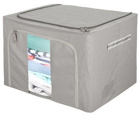 Scatola armadio doppia cerniera 50x40x30 cm grigia