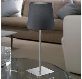 Eglo 54906 - Lampada da tavolo LED 1xE14/6W/230V grigio/cromo