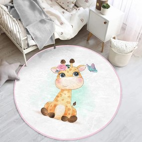 Tappeto bianco per bambini ø 120 cm Comfort - Mila Home