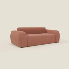 BonBon Divano modulare Lineare 220 – Seduta unica in tessuto smacchiabile T23 pesca