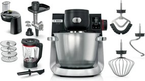 Bosch Robot da Cucina Serie 6 MUMS6ZS34 Capacità 5.5 L Potenza 1600 W Colore Nero. Acciaio inox