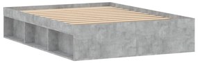 Giroletto grigio cemento 135x190 cm double
