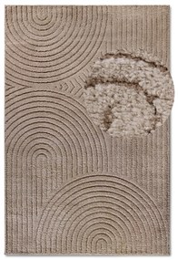 Tappeto in marrone chiaro 80x120 cm Panglao New York Taupe – Elle Decoration