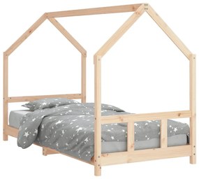 Giroletto per bambini 90x190 cm in legno massello di pino