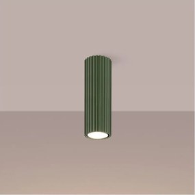 Brilagi - Faretto CRESTO 1xGU10/10W/230V 20 cm verde