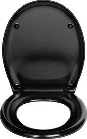 Sedile WC con chiusura Easy-Close (automatica) 37 x 44,5 cm Rieti – Wenko