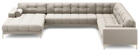 Divano angolare beige (angolo destro) Bali - Cosmopolitan Design