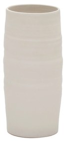 Kave Home - Vaso Macae di ceramica bianca Ø 27 cm