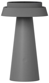 Lampada solare LED MARAKESZ LED/3,7V USB 3600 mAh 1800/2700/3000K IP54 grigio