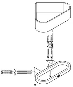 GROHE 41038000 - Piatto doccia angolare SELECTION, cromo lucido