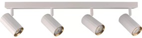 Faretto NICEA 4xGU10/10W/230V bianco