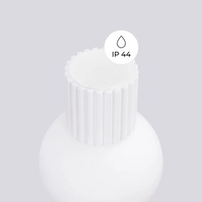 Sollux SL.1707 - Applique da bagno HALO 1xG9/8W/230V IP44 bianco