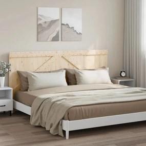 Testiera 200x104 Cm İn Legno Massello Di Pino /