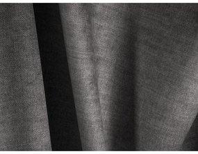 Divano angolare componibile grigio (con penisola a destra/con chaise lounge) con rivestimento in velluto Martina – Micadoni