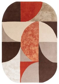 Tappeto in lana color mattone 200x300 cm Spice - Asiatic Carpets