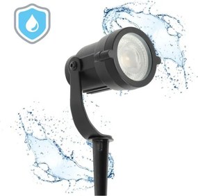 Lampada da esterno BLAKE UNO 1xGU10/35W/230V IP65 nera