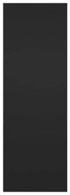 Mobili tv neri 2 pz 30,5x30x90 cm in truciolato