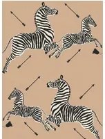 Jannelli & Volpi Carta da parati Zebras Grasscloth - 26007
