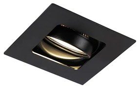 Faretto da incasso moderno Smart nero incl. WiFi GU10 - Artemis