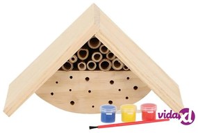 Esschert Design Esschert Set Design Hotel per Insetti Fai da Te con Vernice