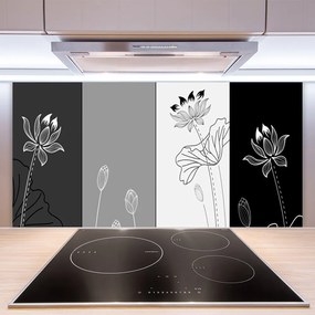 Schienali cucina Grafica di astrazione 100x50 cm