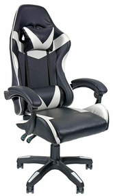 Sedia Gaming EDM Bianco Nero