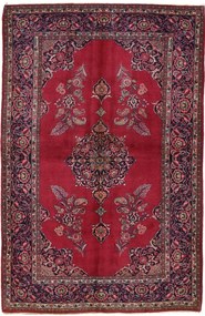 Kashan Tappeto persiano 140x210 Blu (Iran) Annodato A Mano