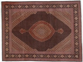 Tabriz Tappeto persiano 300 x 400 Rosa (Iran) Annodato A Mano
