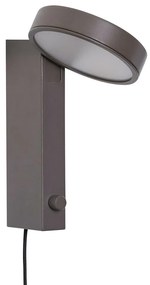 Lampada da parete marrone Crea - Hübsch