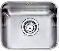 Lavello CINZIA SOTTOTOP 35X29 R50 1 vasca ACCIAIO INOX 011954.X0.01.2016