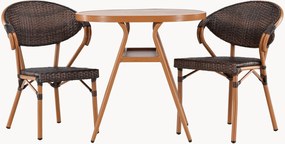 Set bistrò da giardino Abrantes 3 pz
