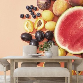 Carta da parati – Frutta estiva succosa