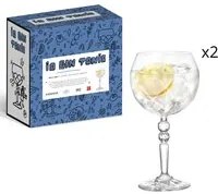 Set 2 calici Gin Tonic RCR Cristalleria Italiana