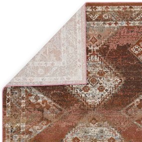 Tappeto rosso-marrone 290x195 cm Zola - Asiatic Carpets