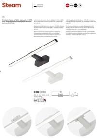 Redo 01-3085 - Lampada LED da quadro STEAM LED/12W/230V bianco