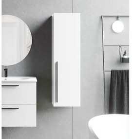 Colonna per mobile bagno Mia VISOBATH 1 anta P 27 x L 35 x H 120 cm blanco ada laccato truciolare