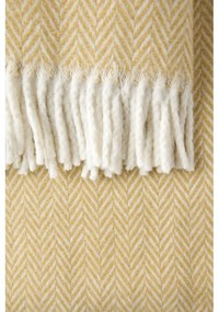 Plaid grigio-marrone con contenuto di cotone , 140 x 180 cm Skyline - Euromant