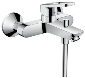 Rubinetto per vasca Logis Loop per muro cromo HANSGROHE