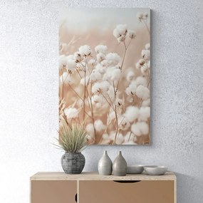 Quadro su tela – Pianta di cotone nel campo