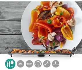 Nedis FCTE110EBK90 - Tavolo gril Teppanyaki 1800W/230V