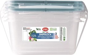 Scatole per alimenti in set 3 pz Snipslock – Snips