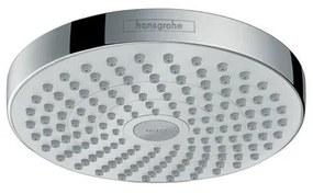 Soffione doccia HANSGROHE Croma Select S in ottone cromo L 18.7 x H 8.5 x P 8.5 cm anticalcare 2 getti