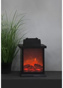 Decorazione luminosa a LED con imitazione di fiamma, larghezza 15 cm Fireplace - Star Trading