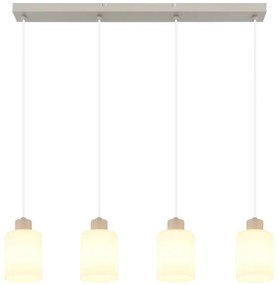 Globo 54114-4H - Lampadario a sospensione su cavo TRENT 4xE27/40W/230V