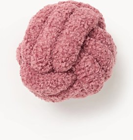 Cuscino annodato in teddy Dotty