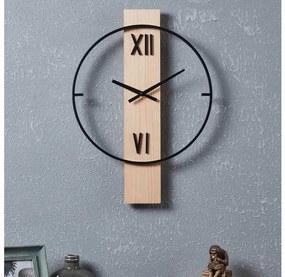 Eglo 425512 - Orologio da parete YAMATSURI 1xAA 56x40 cm legno/metallo