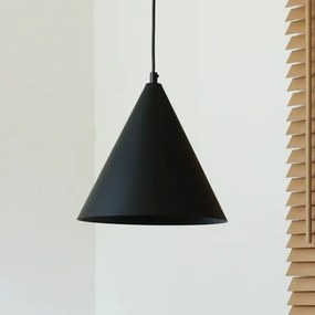 Duolla - Sospensione a cavo IRONLINE 1xG9/3W/230V Ø 25 cm, nero