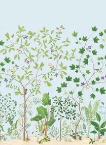 Sanderson Wandbild Sycamore and Oak - Sky Blue